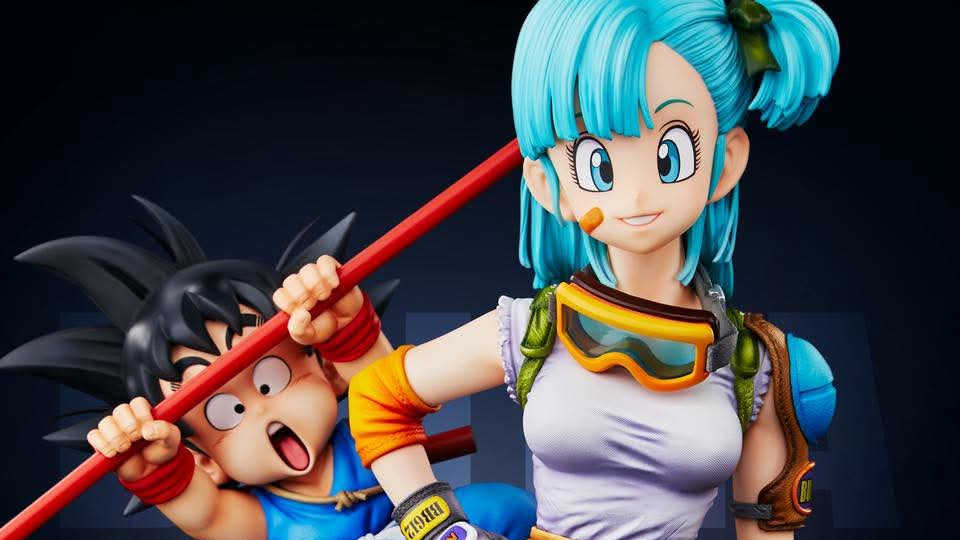 Infinite Studio - bulma and goku manga color 40th  - 1/4
