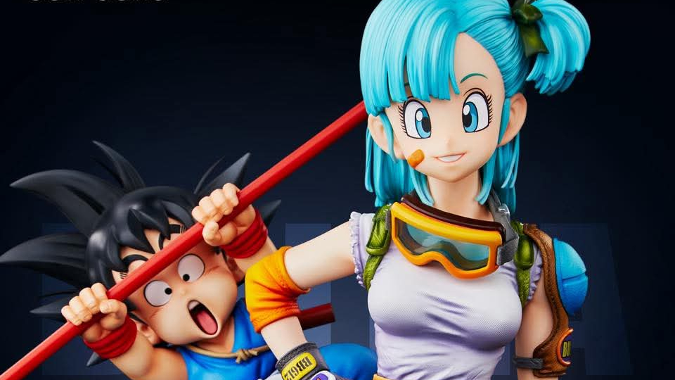 Infinite Studio - bulma and goku manga color 40th  - 1/6