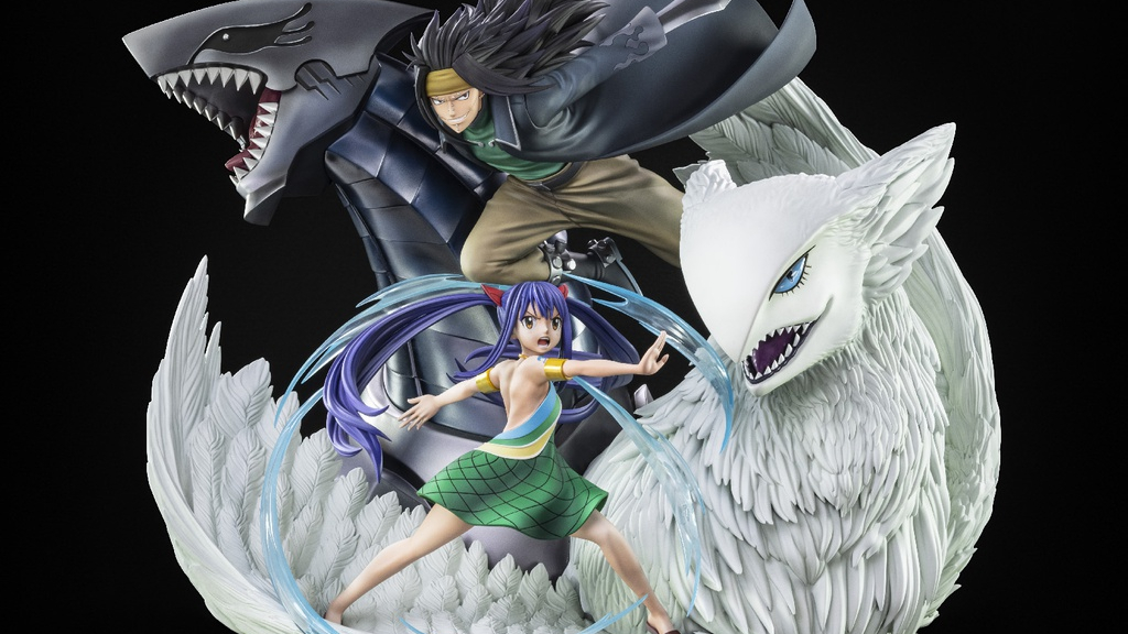 Tsume-Art - Gajeel & Wendy - HQS+