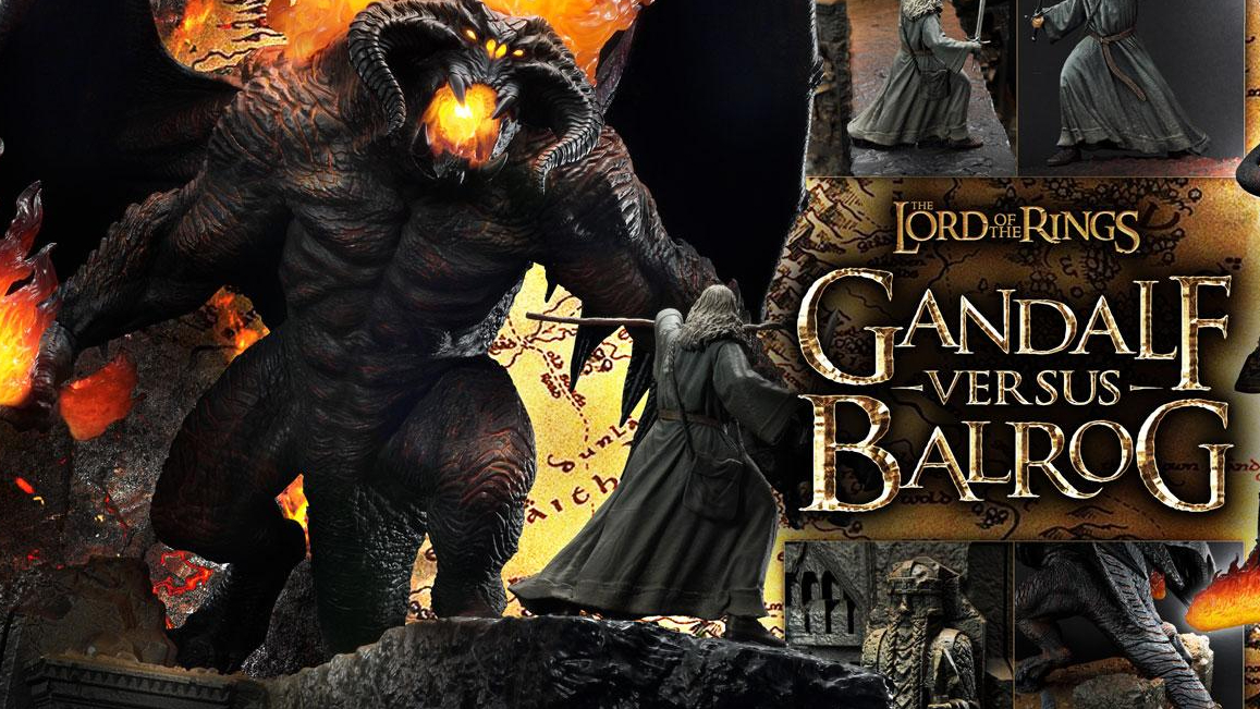 Prime 1 Studio - Gandalf Vs Balrog (Regular) - Premium Masterline