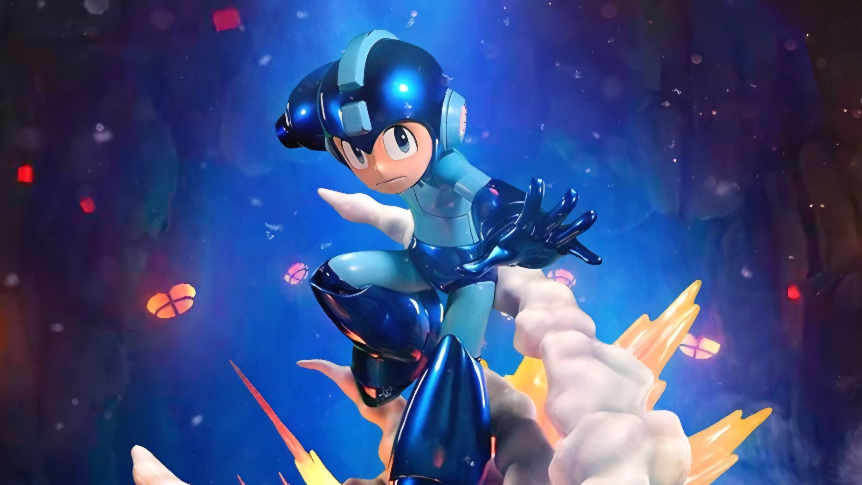 First 4 figure - Mega man 11 - mega man ( exclusive edition )