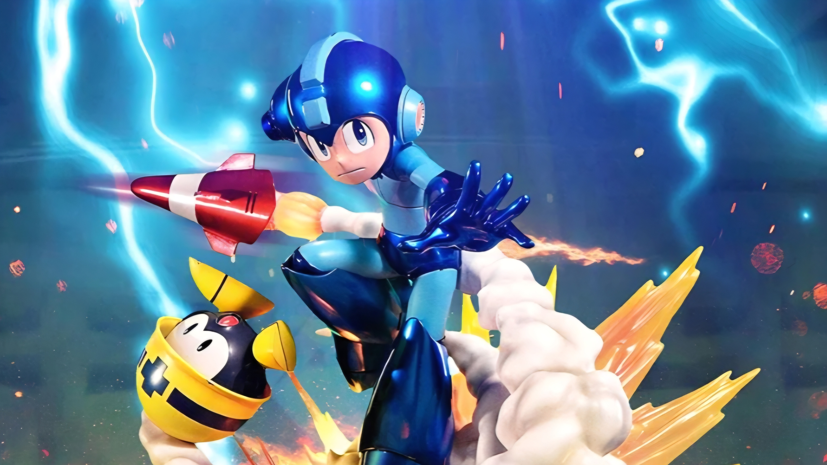 First 4 figure - Mega man11 - méga man (definitive edition )