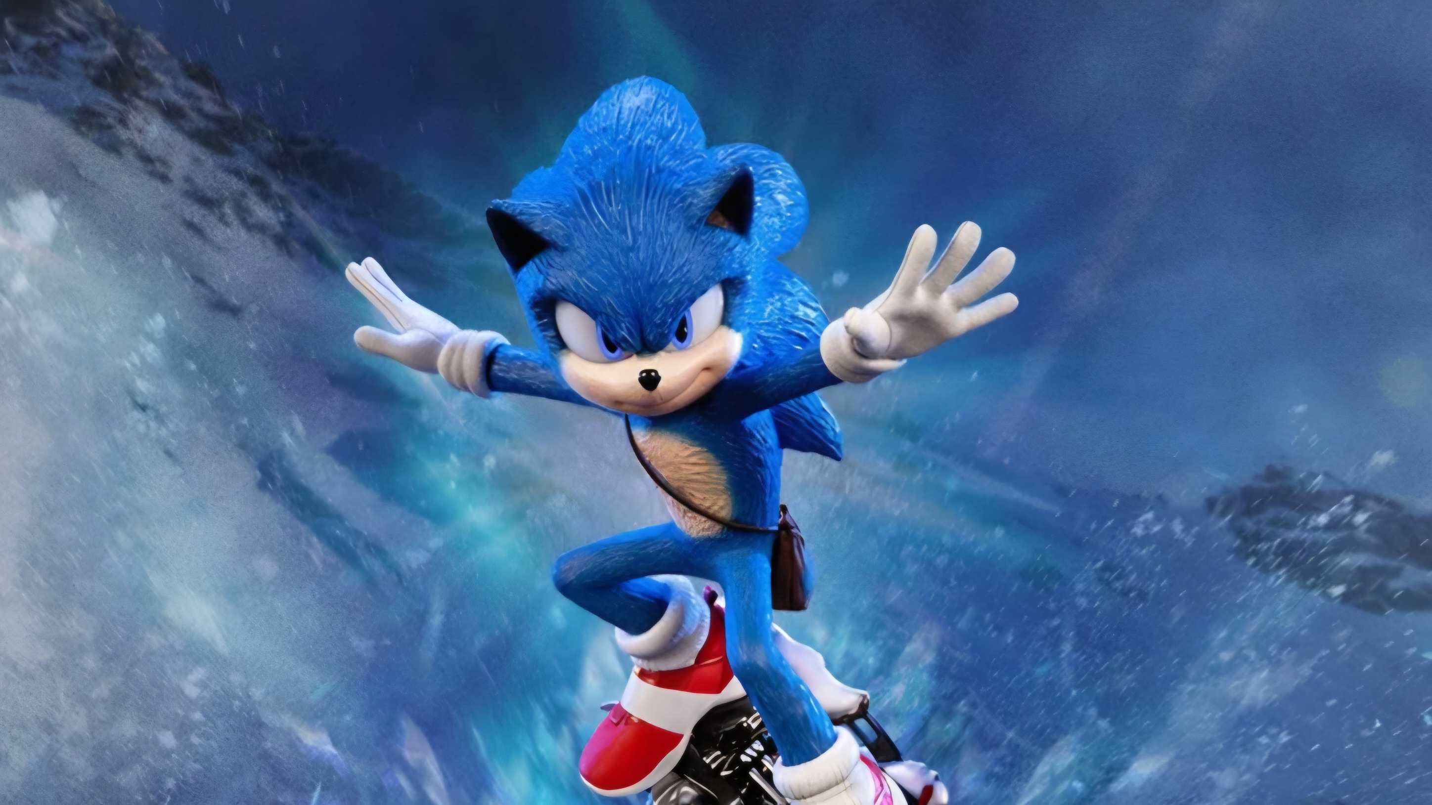 First 4 figure - Sonic the hedgehog 2 - Sonic Mountain chase ( exclusive edition )