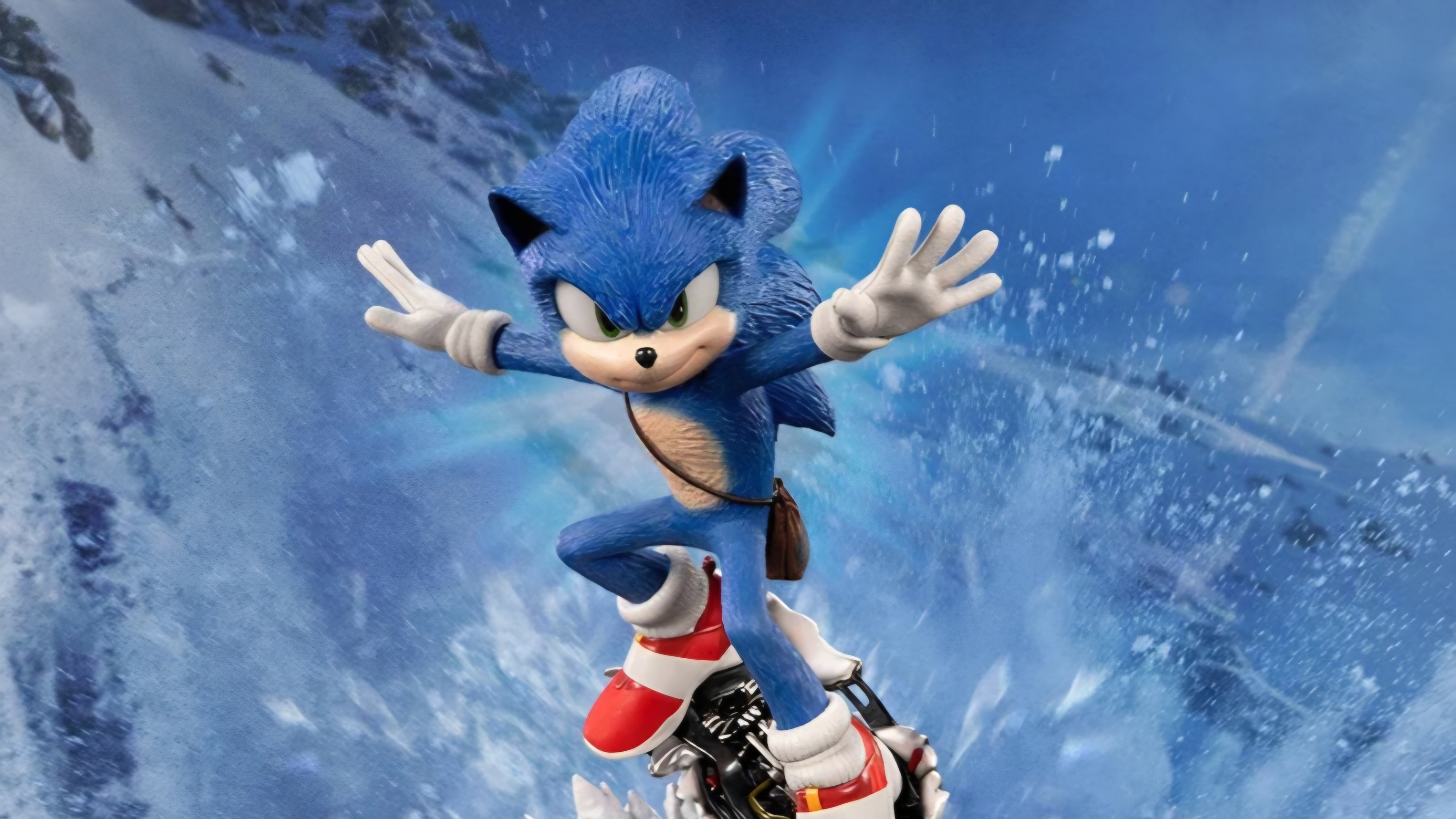 First 4 figure - Sonic the hedgehog 2 - sonic Mountain chase 