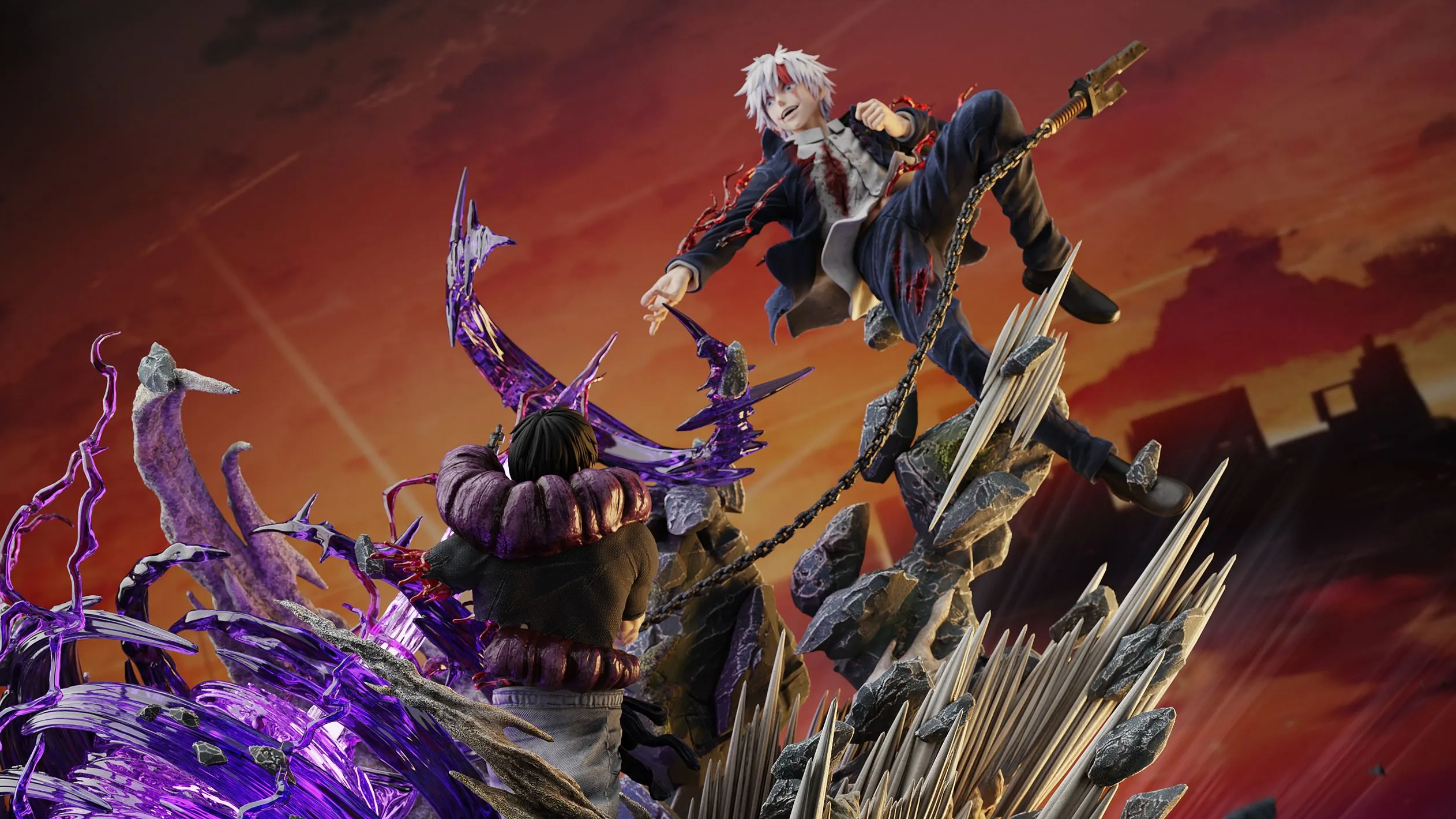 Niren Studio - Satoru Gojo Vs Fushiguro