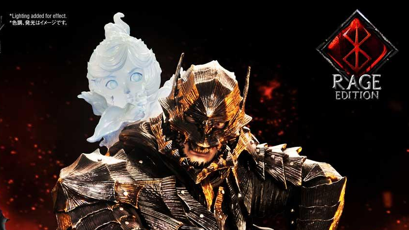 Prime 1 Studio - Guts Berserker Armor Rage Edition - Deluxe Version