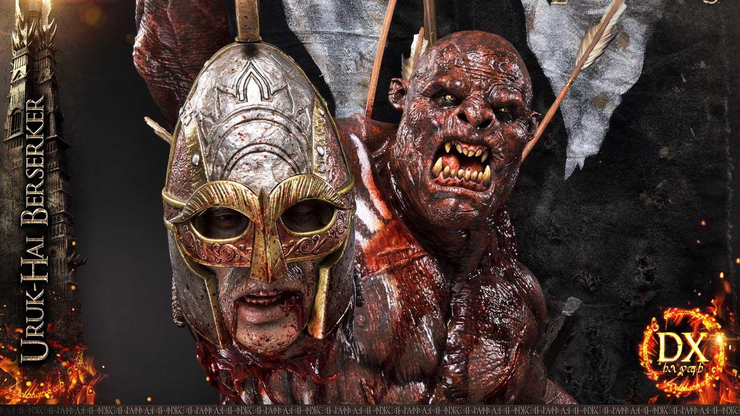 Prime 1 Studio - Uruk-Hai Berserker (deluxe version) - Premium Masterline