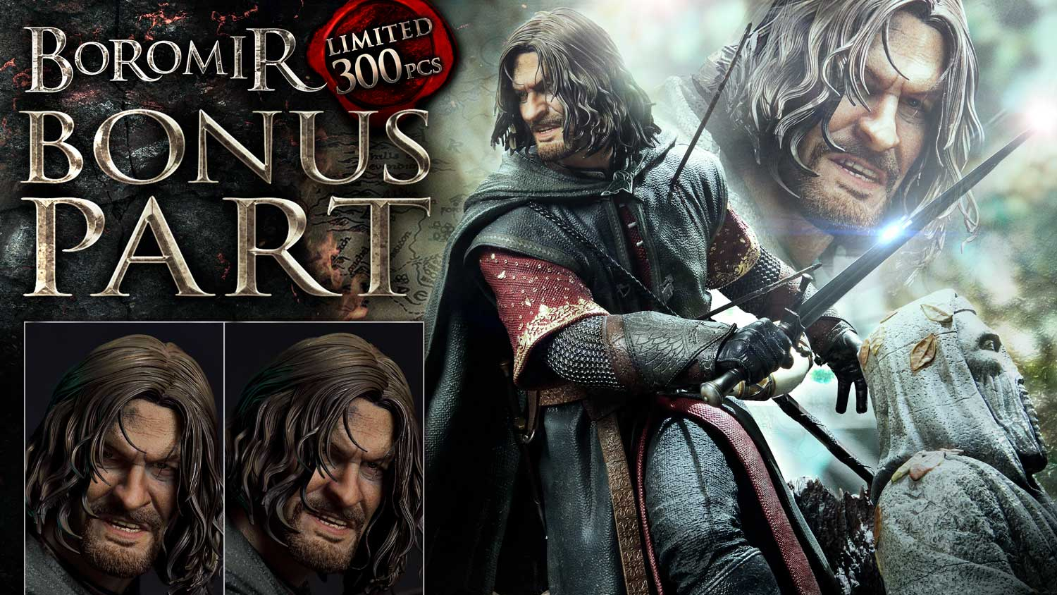 Prime 1 Studio - Boromir (Bonus Version) - Premium Masterline