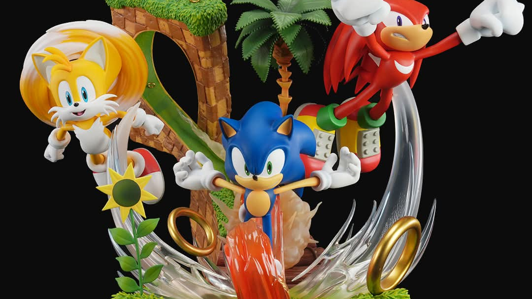 Cartoon Kingdom - Sonic, Tails et Knuckles