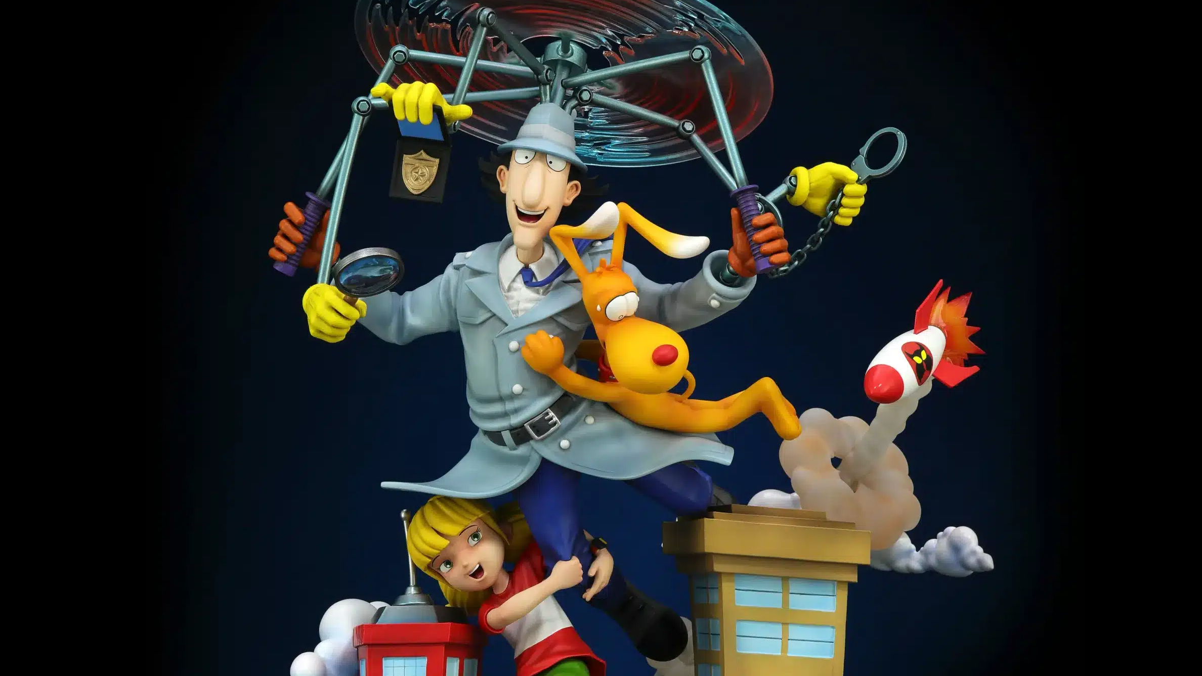 Cartoon Kingdom - Inspecteur Gadget, Sophie & Finot