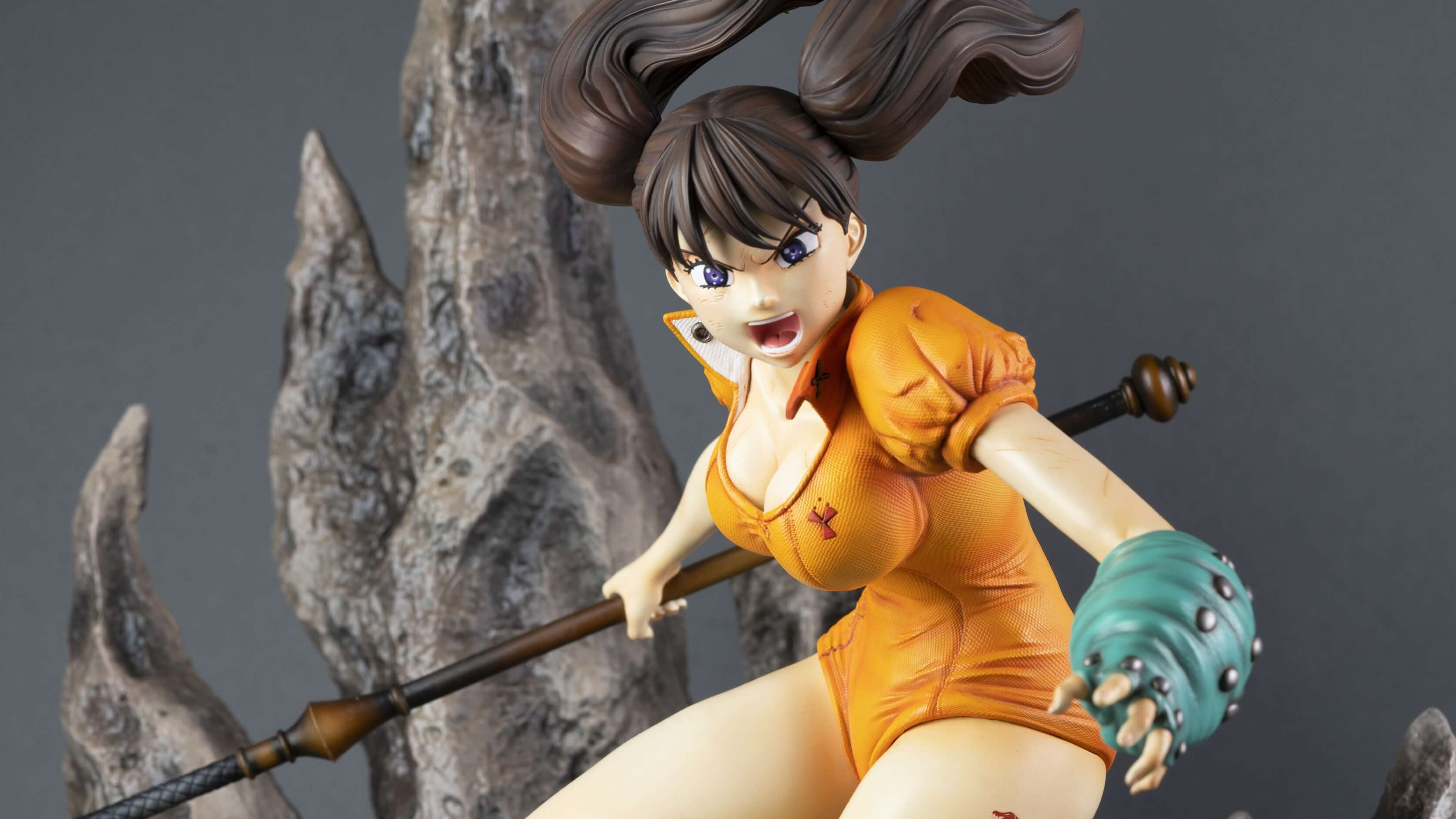 Kitsune statue - DIANE: LE SERPENT DE l’ENVIE