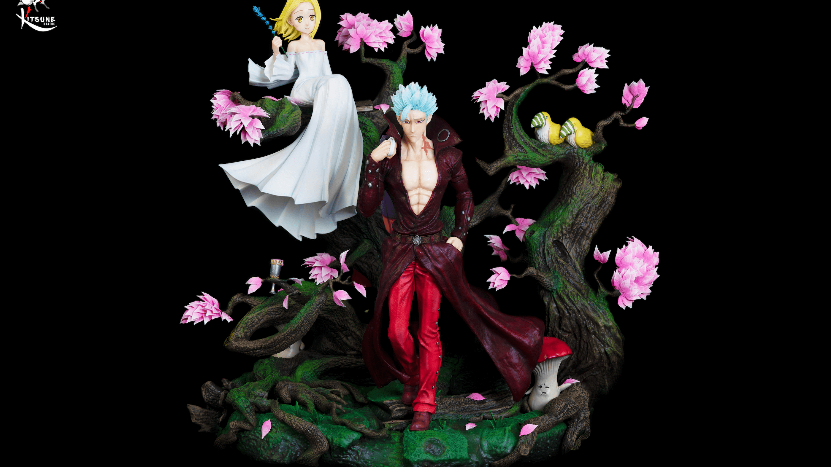 Kitsune statue - BAN AND ELAINE