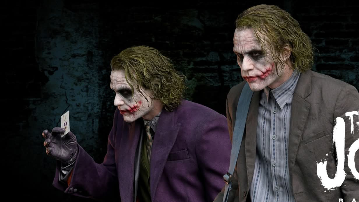 JND Studios - The Joker Bank Robber & Purple Suit V2 (Version Double)