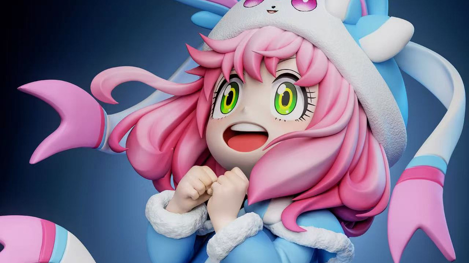 Chou Xiang Studio - Anya Cos Sylveon - Version Bleu