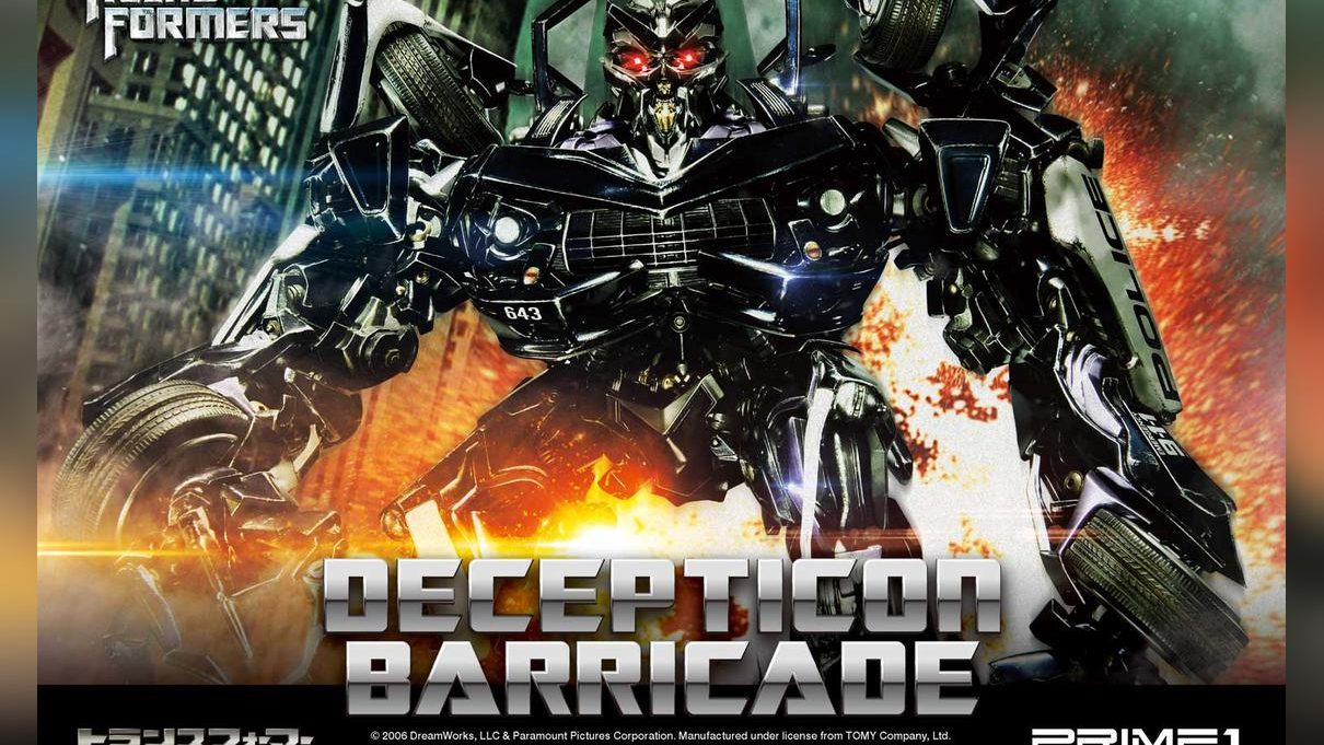 Prime 1 Studio - Decepticon Barricade (Regular Version)