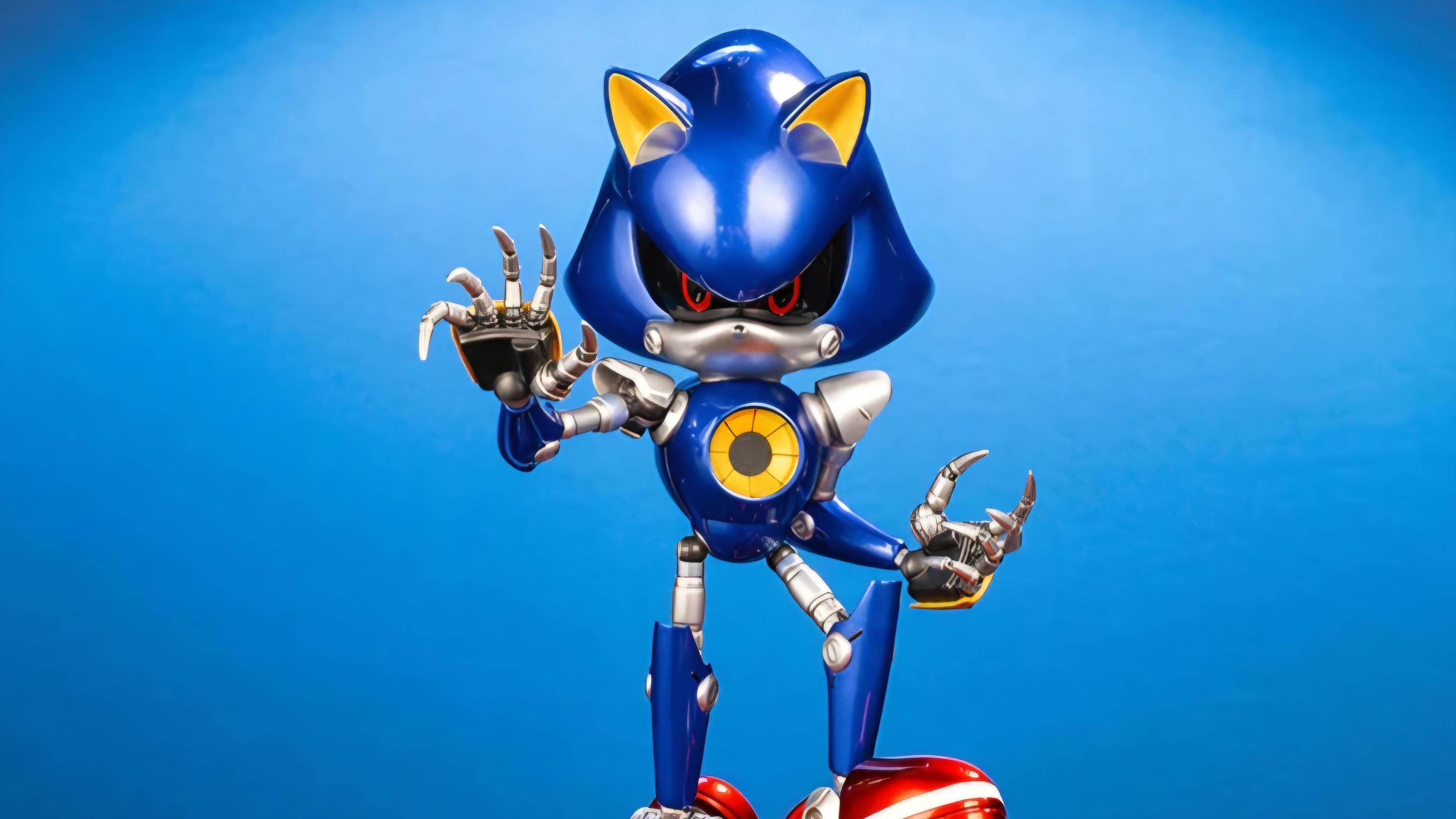 First 4 figure - Sonic the hedgehog - metal sonic the Steel nemesis 