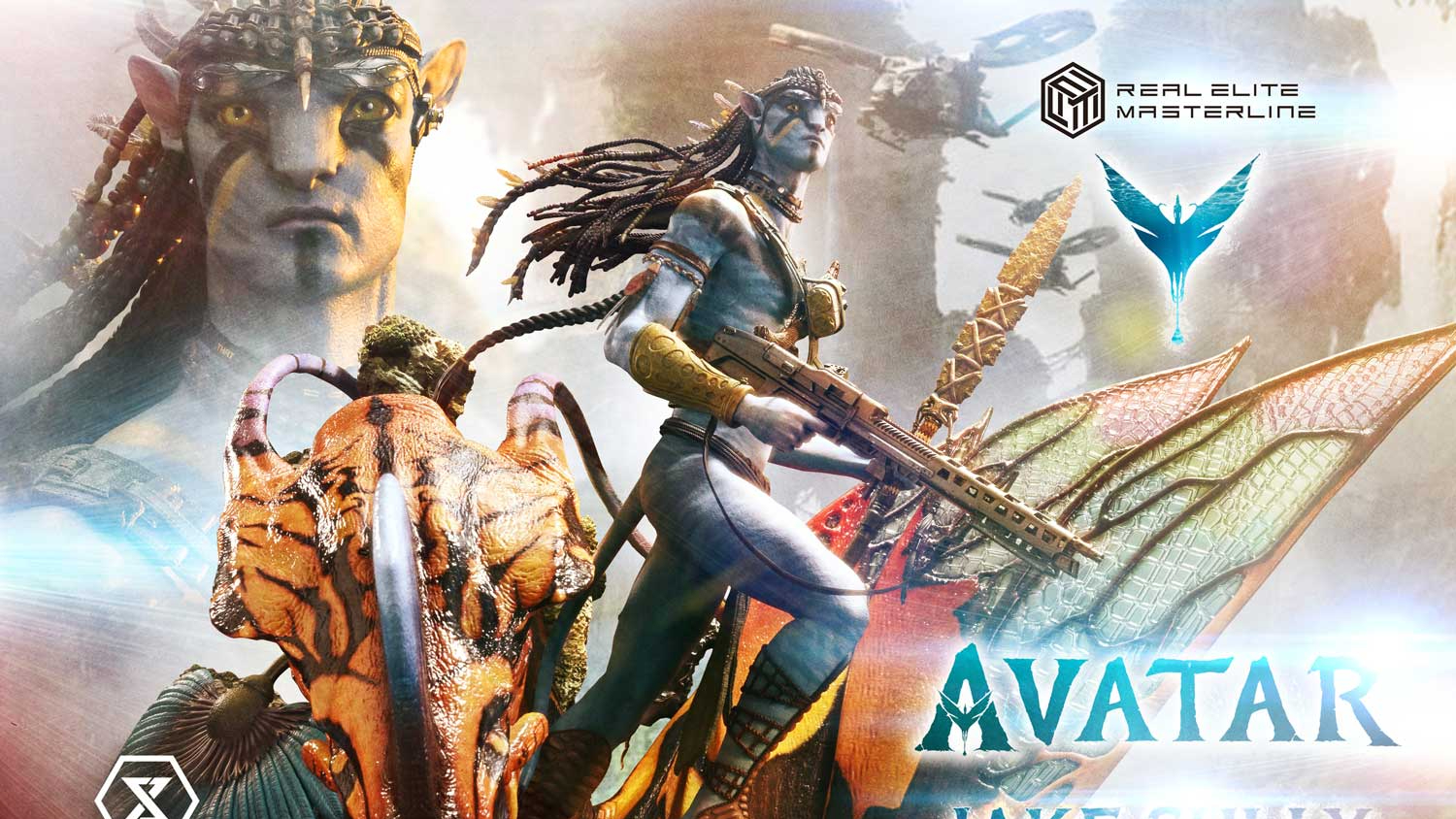 Prime 1 Studio - Jake Sully & The Great Leonopteryx - real elite masterline (deluxe bous version)