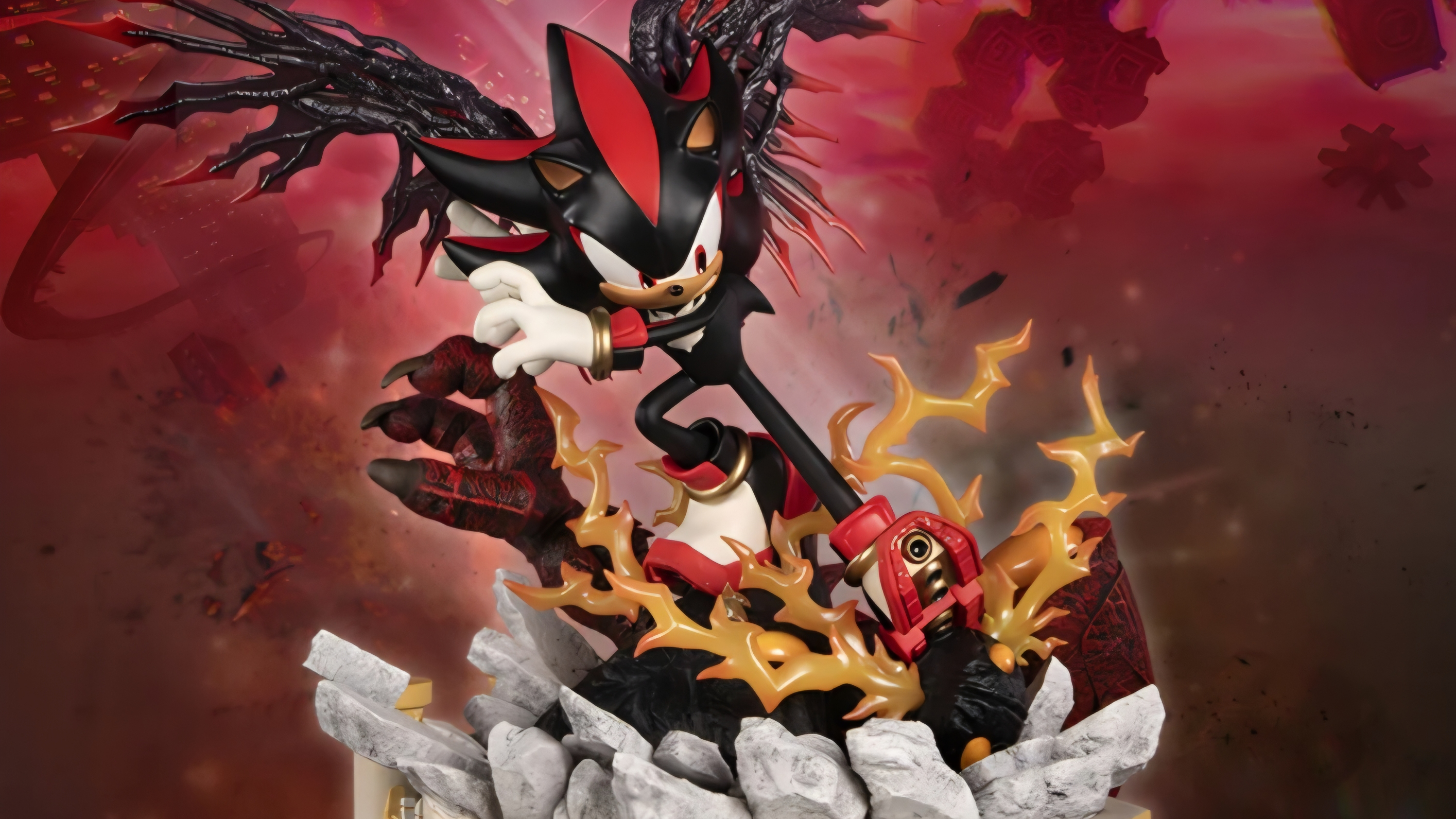 First 4 figure - Sonic x shadow generations - shadow evolved 