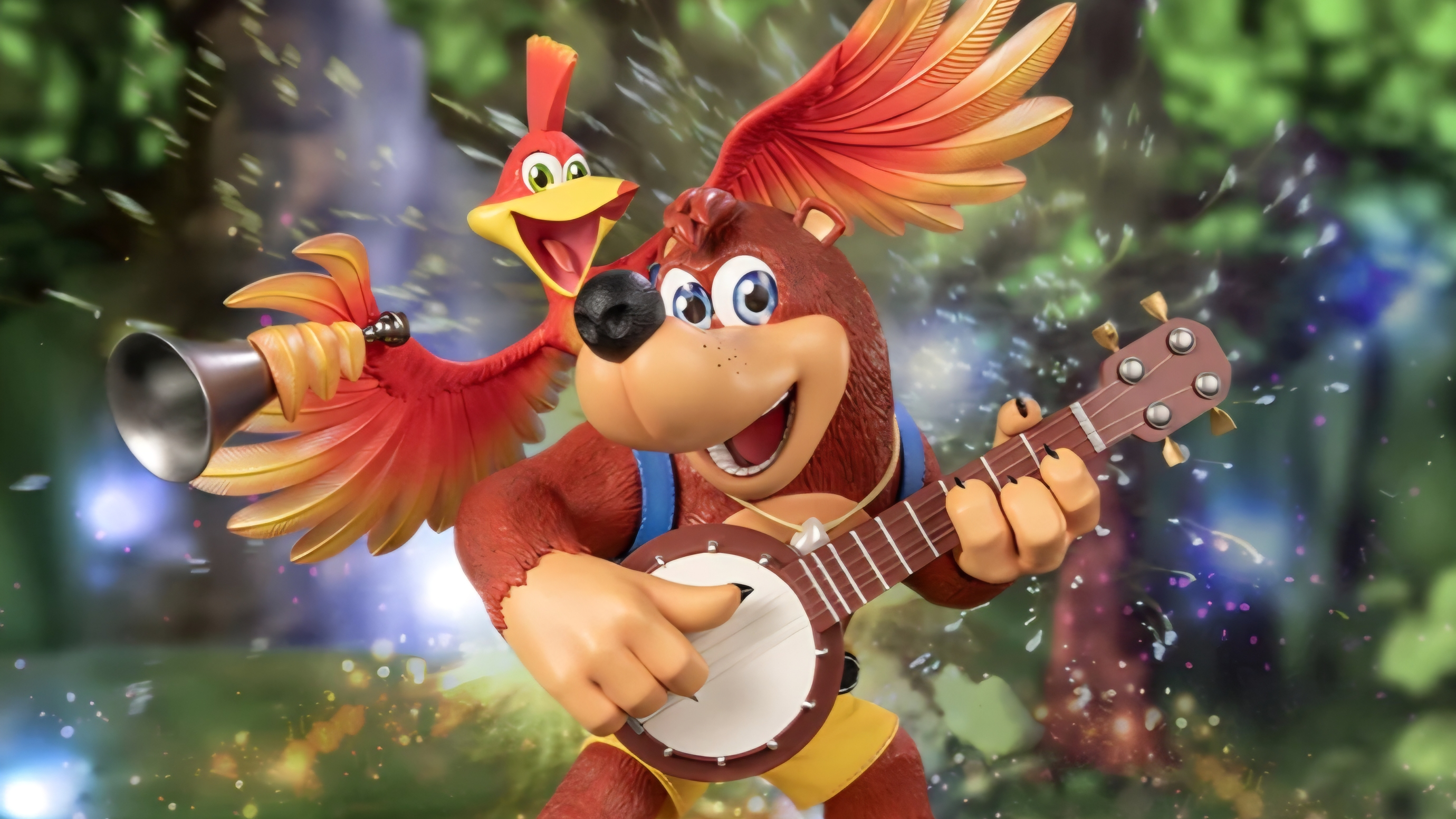 First 4 figure - Banjo-kazooie duet