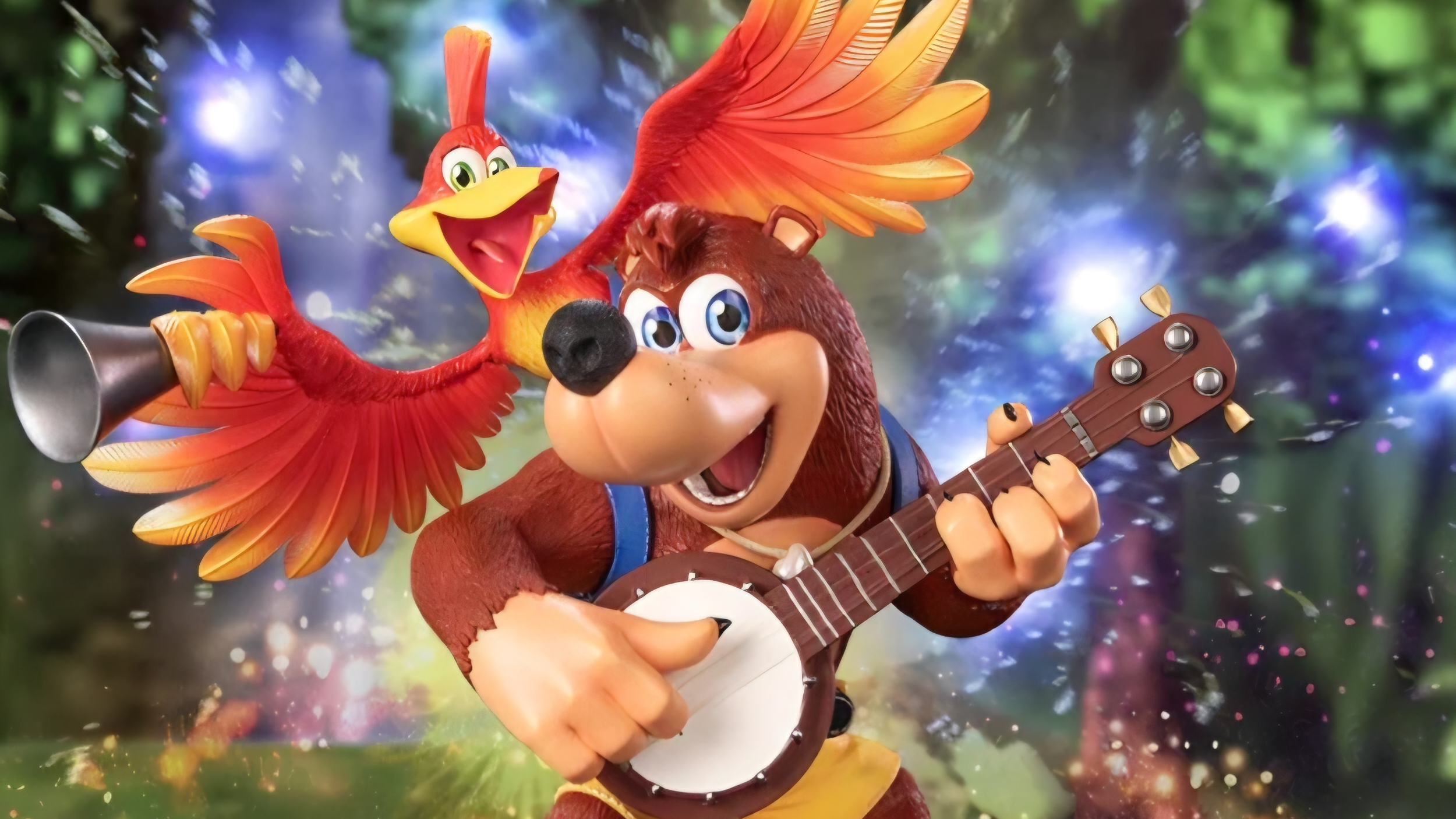 First 4 figure - Banjo - kazooie duet