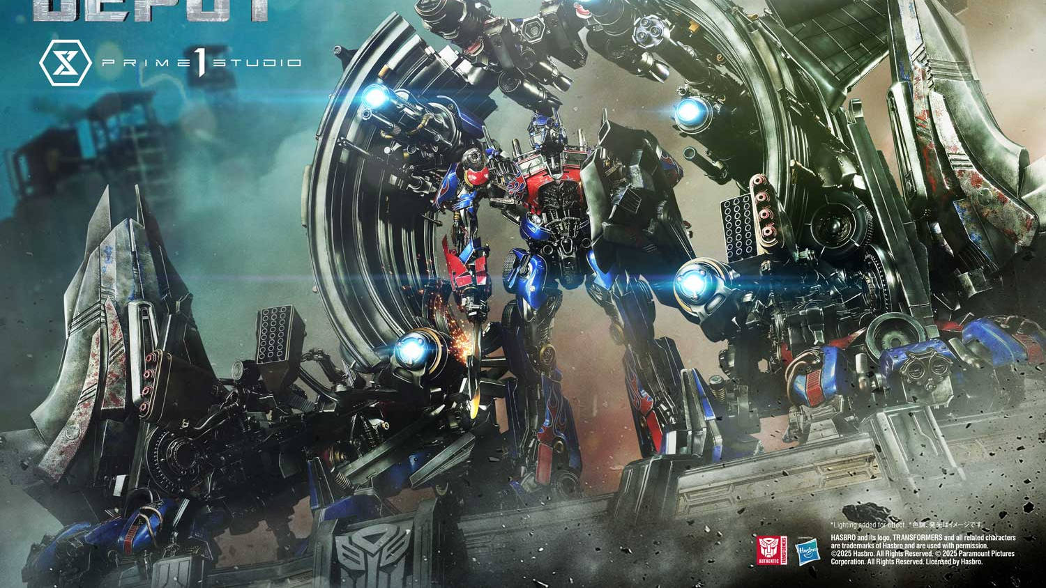 Prime 1 Studio - Optimus Prime Weapons Depot (bonus version)