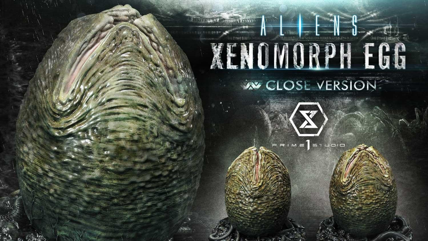 Prime 1 Studio - Xenomorph Egg (Version fermée) - Premium Masterline