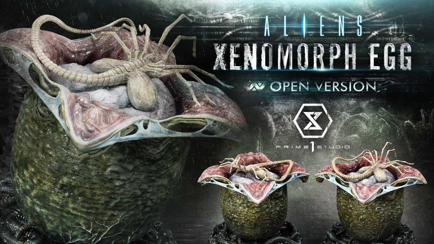 Prime 1 Studio - Xenomorph Egg (Version ouverte) - Premium Masterline