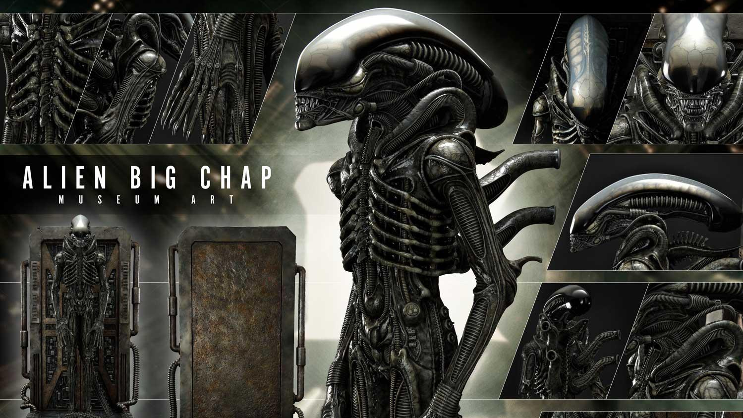 Prime 1 Studio - Alien Big Chap (3D Wall Art Edition) - Museum Art
