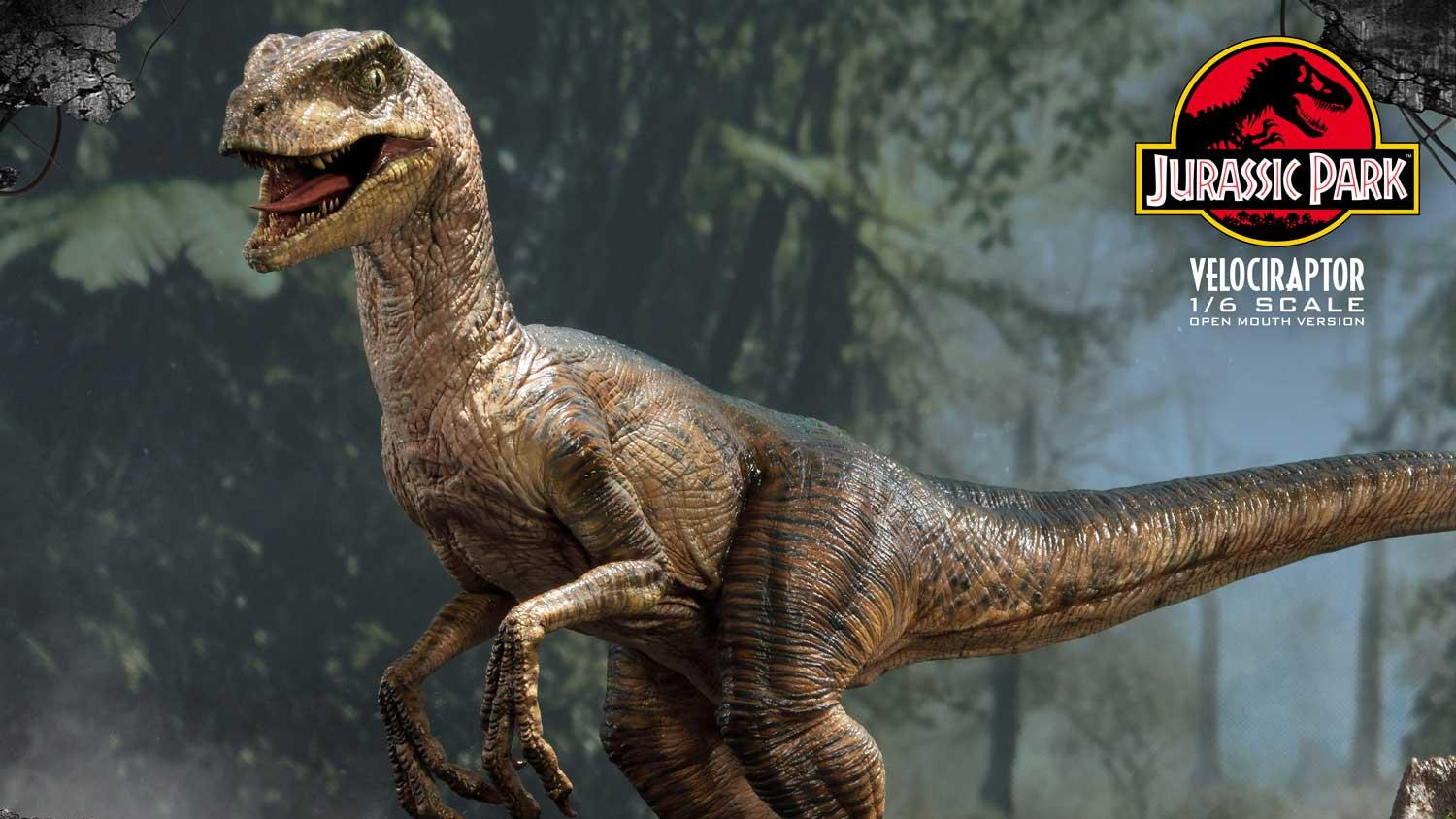 Prime 1 Studio - velociraptor - Jurassic Park (Film) - Open mouth (regular version)