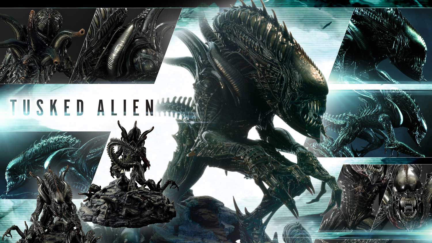 Prime 1 Studio - Tusked Alien (Version Bonus) - Premium Masterline