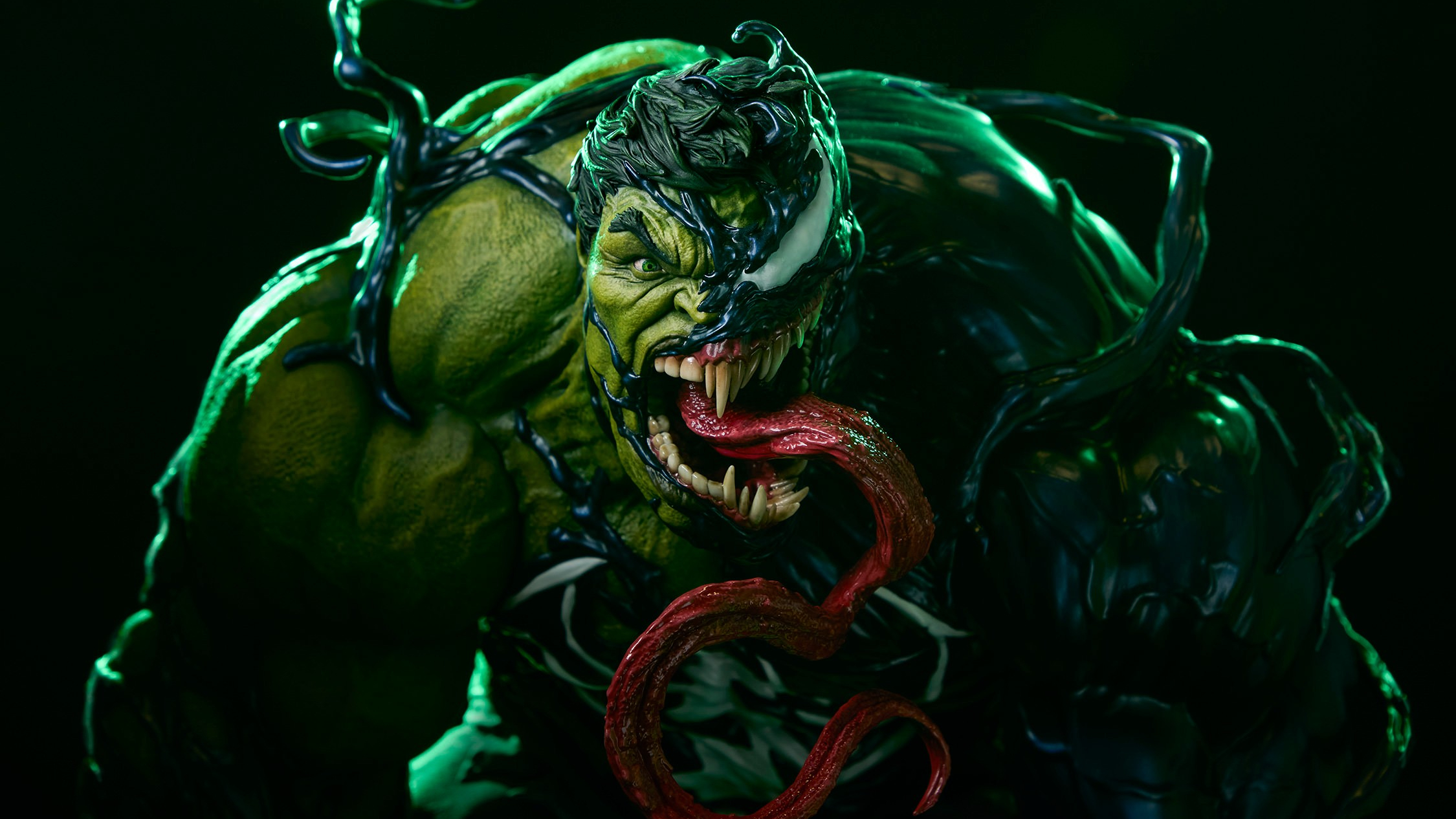 SideShow Collectibles - Venomized Hulk - Premium Format