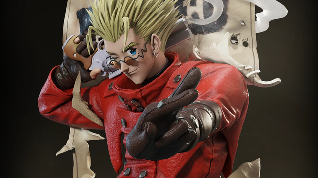 Figurama collectors - Trigun Vash - Elite Bust 1/6