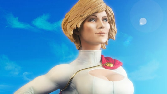 SideShow Collectibles - power girl (Collector Edition) - Premium Format