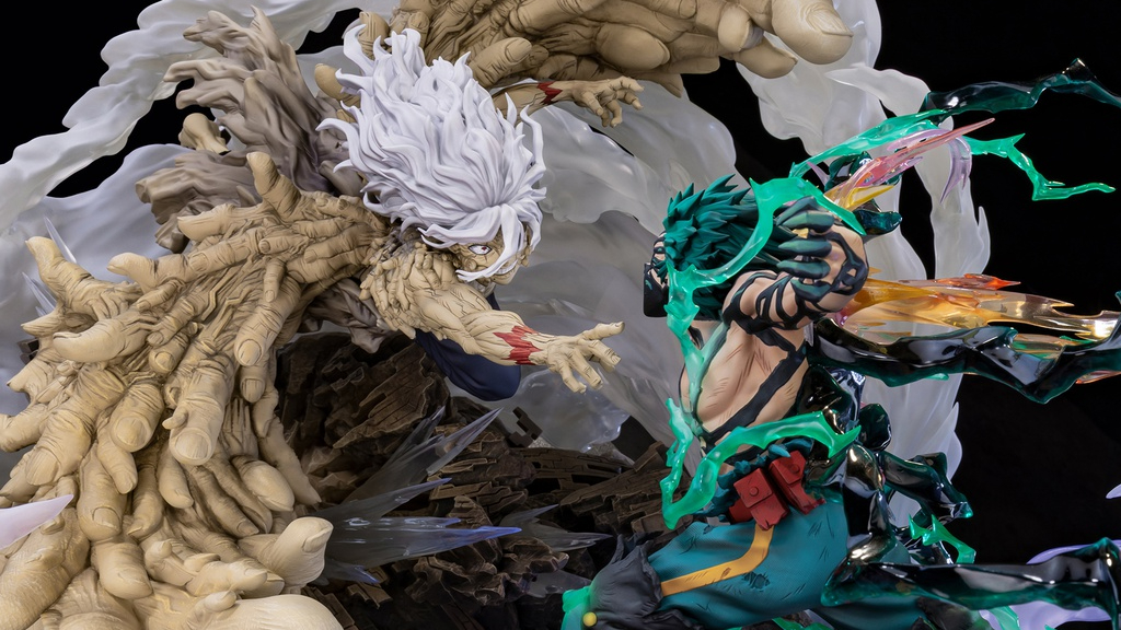 Tsume-Art - Izuku Midoriya VS Tomura Shigaraki Final Battle - HQSDX