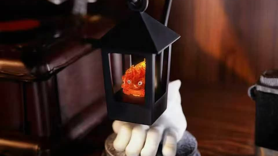 Lucky Studio - Calcifer (Version Rouge)