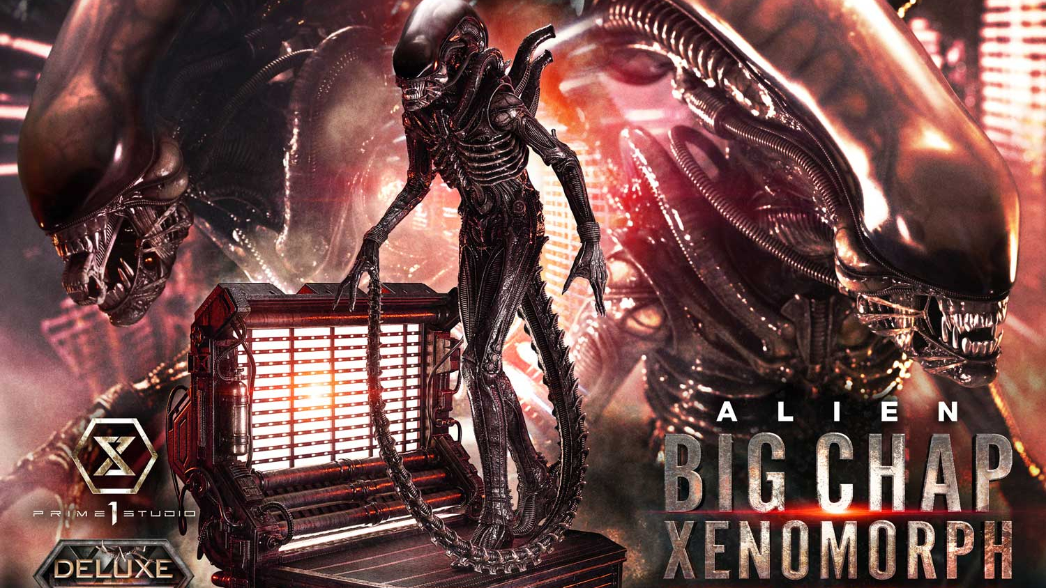Prime 1 Studio - Big Chap Xenomorph (Version Deluxe Bonus) - Museum Masterline XL