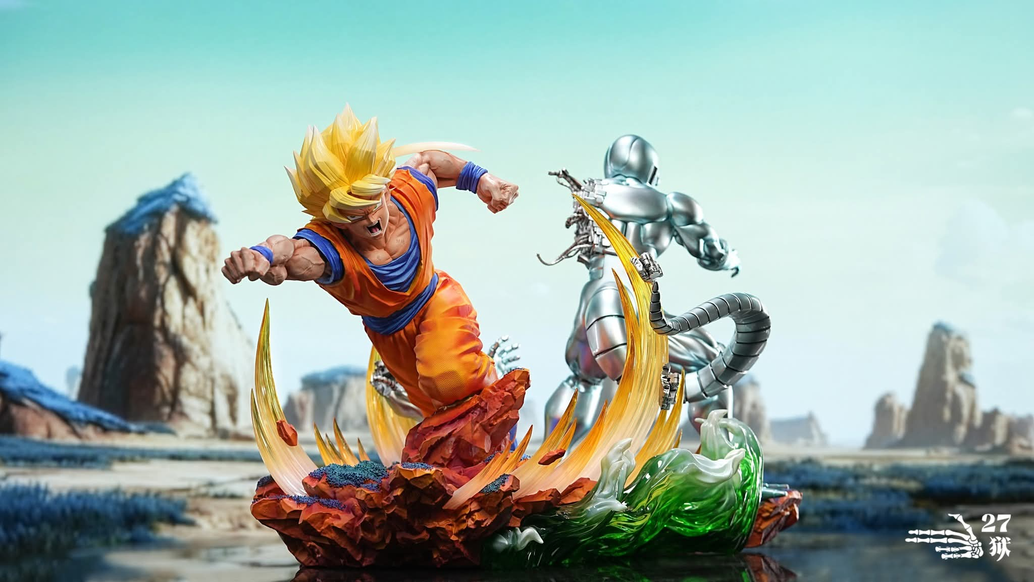 27 ABYSS STUDIO - Goku VS Metal Cooler