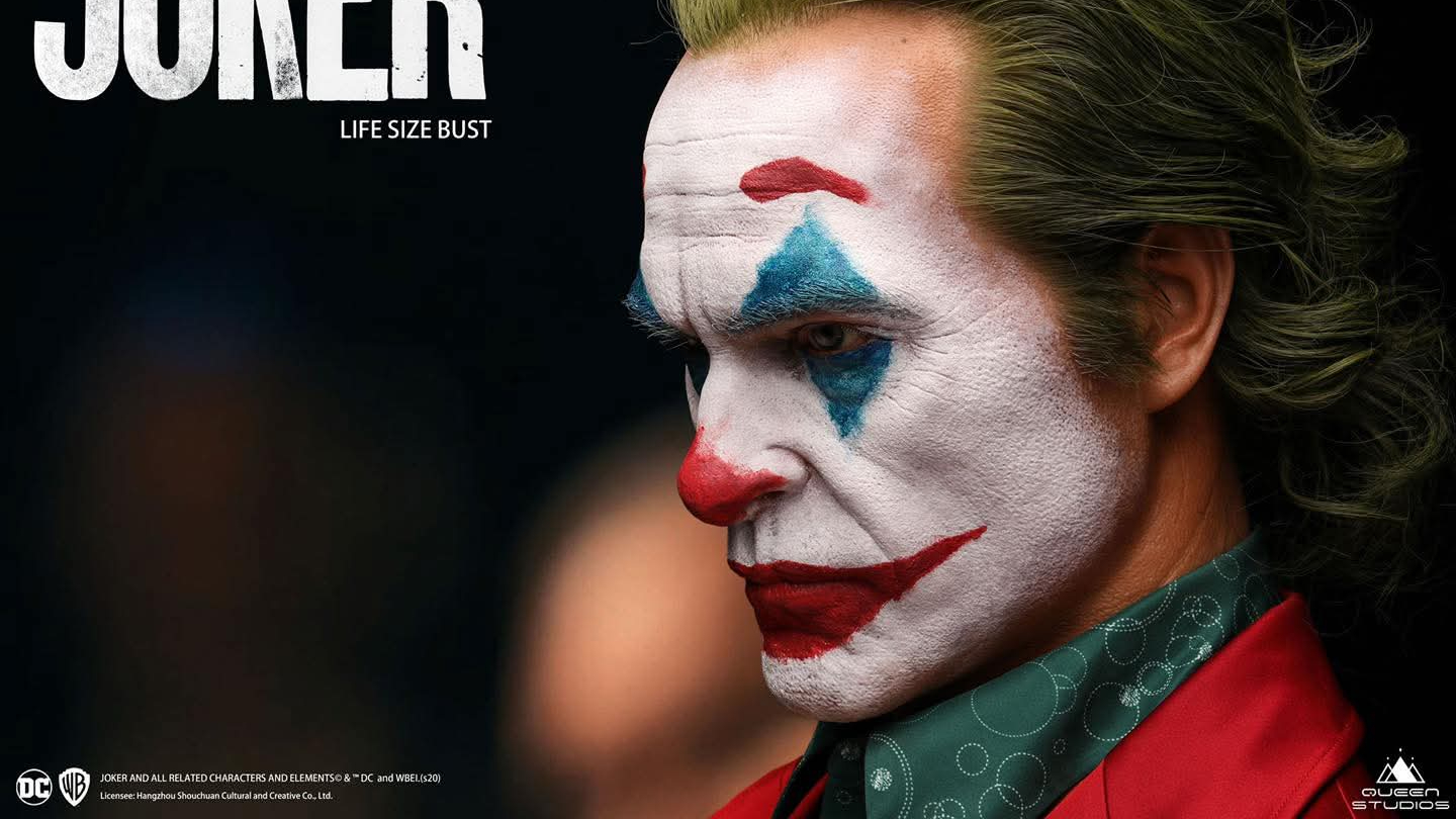 Queen Studios - The Joker Joaquin Pheonix - Bust 1/1