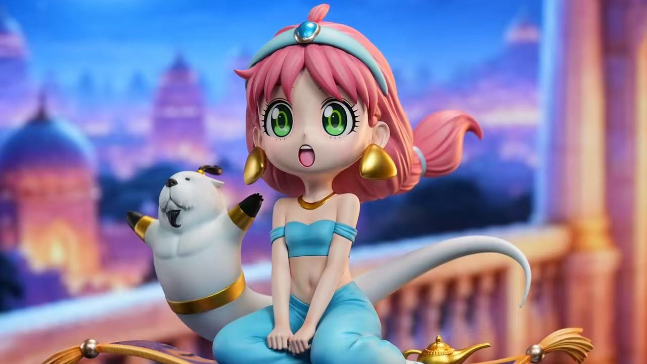 GULUGULU Studio - Anya cos Aladdin's Lamp (Version Pink hair + white Bond)