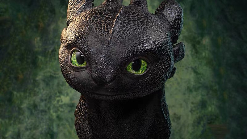 Elite Creature Collectibles - ECC - Toothless/Krokmou - Bust 1/1