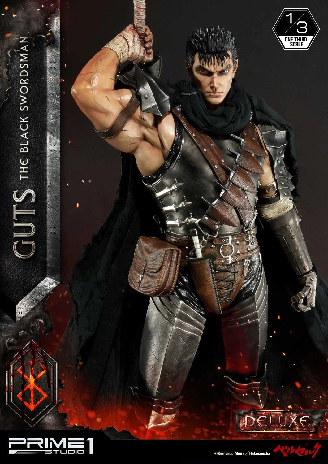 Prime 1 Studio - Guts, The Black Swordsman Deluxe Version